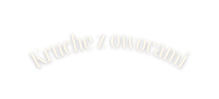 Kruche z owocami